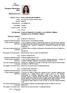 Europass-Curriculum Vitae