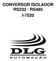 CONVERSOR ISOLADOR RS232 / RS485 I-7520