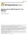 Windows Server 2008 R2 Hyper-V Live Migration