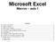 Microsoft Excel Macros aula 1