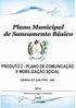 MUNICÍPIO DE SERRA DO SALITRE Plano Municipal de Saneamento Básico Plano de Comunicação e Mobilização Social