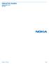 Manual do Usuário Nokia Lumia 1320 RM-994