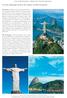 Os dois principais pontos de turismo do Rio de Janeiro