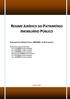 REGIME JURÍDICO DO PATRIMÓNIO IMOBILIÁRIO PÚBLICO