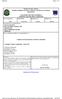 CADASTRO TÉCNICO FEDERAL CERTIFICADO DE REGULARIDADE CPF/CNPJ: Emitido em: Cadastro de Instrumentos de Defesa Ambiental