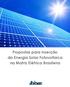 Propostas para Inserção da Energia Solar Fotovoltaica na Matriz Elétrica Brasileira