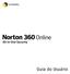 Norton 360 Online Guia do Usuário