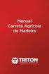 Manual Carreta Agrícola de Madeira