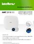 AMT 2018 EG. Central de alarme monitorada Ethernet e GPRS com 18 zonas