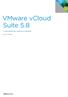 VMware vcloud Suite 5.8