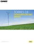 TORRES DE. TRANSMISSÃO NO BRASIL Histórico de caso: fundações helicoidais e tirantes. www.hubbellpowersystems.com