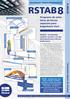 Programa de estruturas. espaciais para Engenharia Civil... Disfrute da análise estrutural... RSTAB 8 EUROCÓDIGOS / NORMAS INTERNACIONAIS RSTAB8