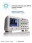 Osciloscópios portáteis das séries 1000A/B da Agilent Technologies