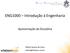 ENG1000 Introdução à Engenharia