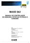 MAXD 3k2 MANUAL DO CONTROLADOR DE DEMANDA, FATOR DE POTÊNCIA E CONSUMO