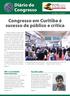 Congresso em Curitiba é sucesso de público e crítica