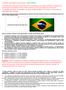 Vemos abaixo duas das inúmeras apropriações dos símbolos nacionais brasileiros durante as manifestações de junho de 2013 em várias cidades do país.