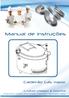 Manual de Instrucoes. Caldeirao Gas Vapor. o futuro chegou a cozinha. refrigeracao coccao linha modular exposicao distribuicao apoio