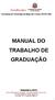 MANUAL DO TRABALHO DE GRADUAÇÃO