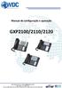 Manual de configuração e operação GXP2100/2110/2120