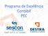 Programa de Excelência Contábil Apresentação SESCON Rio de Janeiro