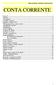 Banco do Brasil - Cartilha de conta corrente CONTA CORRENTE