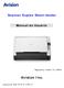 Scanner Duplex Sheet-feeder Manual do Usuário Avision Inc.