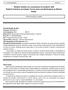 Relatório Sintético do Levantamento de Auditoria/ 2005 Relatório Preliminar da Unidade Técnica ainda sem Manifestação do Ministro Relator