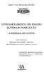 O FINANCIAMENTO DO ENSINO SUPERIOR PORTUGUES