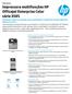Impressora multifunções HP Officejet Enterprise Color. série X585