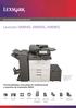 Lexmark XM9145, XM9155, XM9165