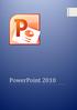 Iniciando o PowerPoint 2010