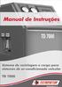 TD 7000. Manual de instruções