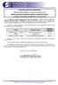 PROCESSO SELETIVO/ SEBRAE-MA RESULTADO DOS RECURSOS CONTRA O GABARITO OFICIAL