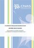 X Conferência Nacional de Assistência Social INFORME CNAS Nº 03/2015