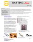 HARTING News. A tecnologia HARAX tem sido aplicada a sistemas de interconexão do tipo: