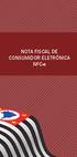 NOTA FISCAL DE CONSUMIDOR ELETRÔNICA NFC-e