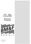WTr Web Trading BM&F. Manual do Investidor