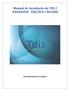 Manual de instalação da TDI 3 PANASONIC TDE/NCP e NS1000