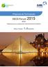OECD Forum 2015. Programa de Participação. Civil. Diplomacia OECD. Paris, França - 1 a 5 de junho