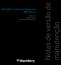 Notas de versão de. manutenção. BlackBerry Enterprise Server para IBM Domino. Versão: 5.0 Service pack: 4 Versão de manutenção: 8