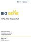 HPV Alto Risco PCR. Instrução de uso Instrucciones de uso Usage instructions K169