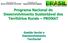 Programa Nacional de Desenvolvimento Sustentável dos Territórios Rurais PRONAT. Gestão Social e Desenvolvimento Territorial