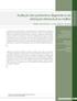 Abstract Resumo. Avaliação dos parâmetros diagnósticos da obstrução infravesical na mulher. At u l a i z a ç ã o