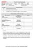 Procedimento Operacional Nome do procedimento: Plano de Abandono SINER / Carapicuíba Data da Revisão 05/06/13