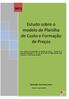 Estudo sobre o modelo de Planilha de Custo e Formação de Preços