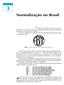 Normalização no Brasil