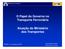 O Papel do Governo no Transporte Ferroviário. Atuação do Ministério dos Transportes