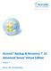 Acronis Backup & Recovery 10 Advanced Server Virtual Edition. Update 5. Guia da Instalação
