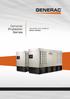 Generac Protector Series. Geradores de Emergência Motor a Diesel